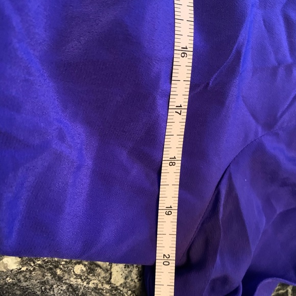 Madewell blue silk dress - Picture 6 of 6